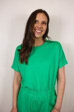 Load image into Gallery viewer, Bea&#39;s Summer Romper &gt;&gt; Green
