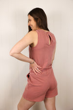 Load image into Gallery viewer, Joey Romper &gt;&gt; Slate Rose
