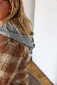 Finn Hoodie Plaid ((One Left - Size S)