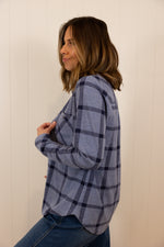 Load image into Gallery viewer, The Taylor Button Up >> Navy Checker
