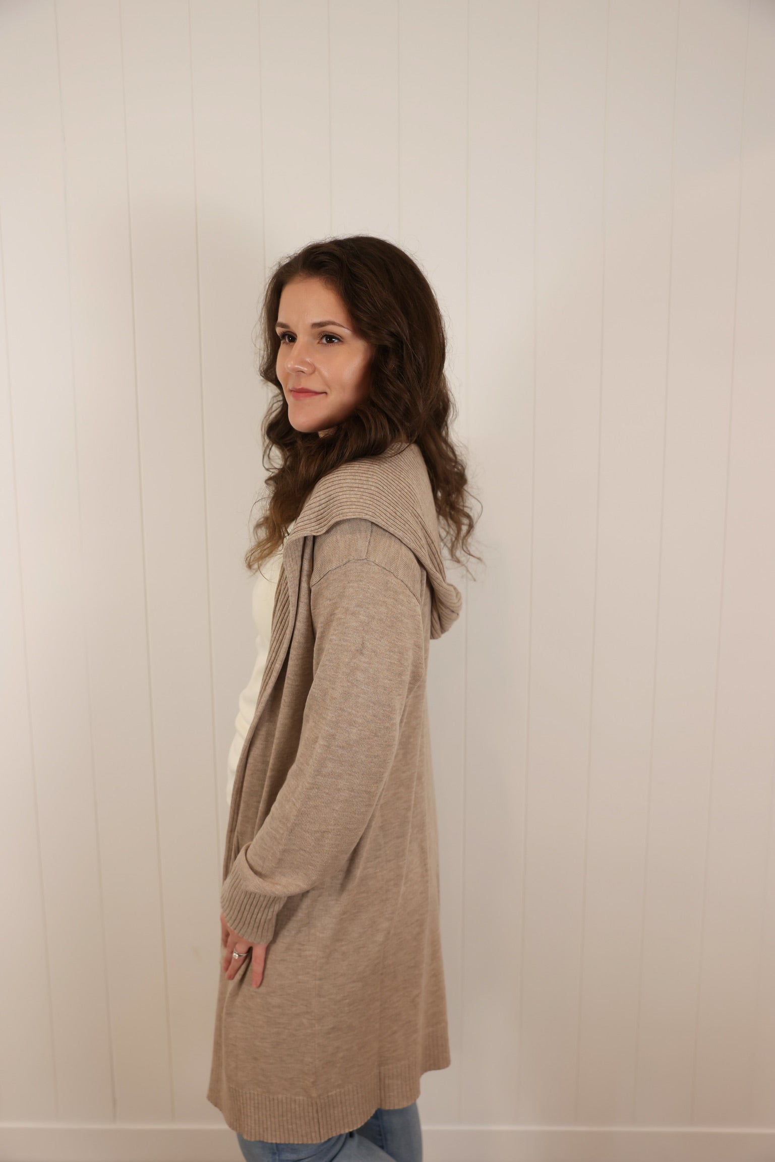 Ronnie Ribbed Knit Cardigan