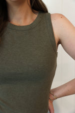 Load image into Gallery viewer, The Edlynn Tank &gt;&gt; Caper Green Heather
