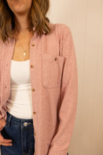 Load image into Gallery viewer, The Taylor Button Up >> Mauve Pink Heather
