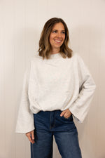 Load image into Gallery viewer, Blouson Cropped Pullover Sweatshirt
