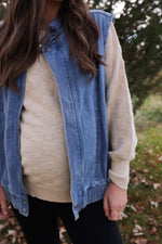 Load image into Gallery viewer, Dee&#39;s Denim Vest
