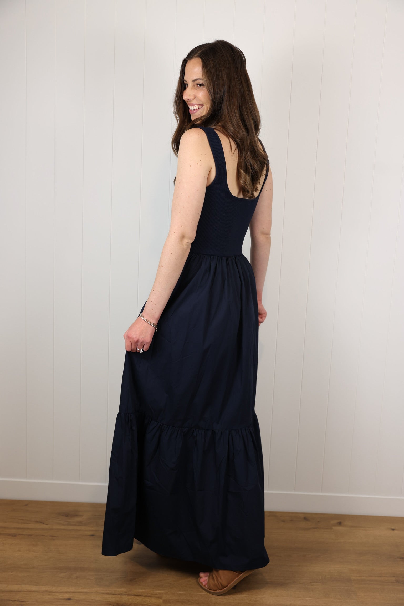 Our Sweetheart Dress > Navy