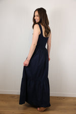 Load image into Gallery viewer, Our Sweetheart Dress &gt; Navy
