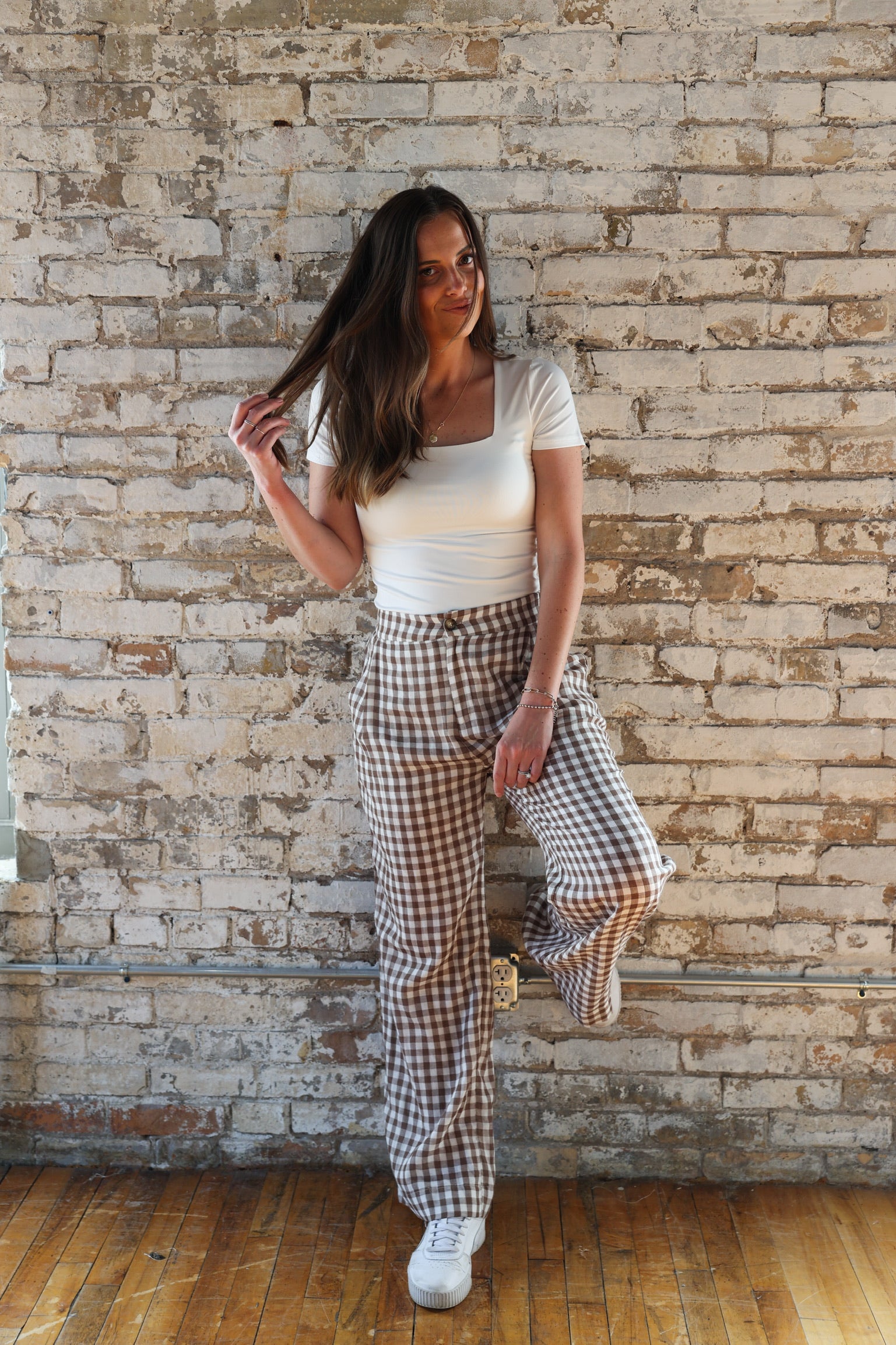 The Gingham Pant (Two Left)