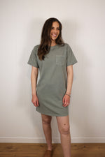 Load image into Gallery viewer, The Karlee Dress &gt;&gt; Forest Fog
