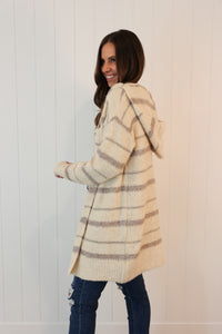 Butter Stipe Cardigan