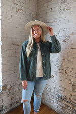 Load image into Gallery viewer, Alli&#39;s Corduroy Shacket (Two Left)
