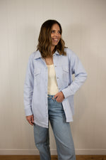 Load image into Gallery viewer, Stevie Shacket >> Halogen Blue
