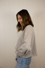Load image into Gallery viewer, Boardwalk Stripe Crewneck Pullover
