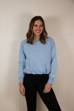 Load image into Gallery viewer, Bella's Bubble Hem Pullover
