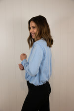 Load image into Gallery viewer, Bella's Bubble Hem Pullover

