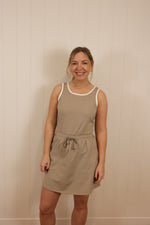 Load image into Gallery viewer, Mylee Dress >> Mushroom (built in shorts)
