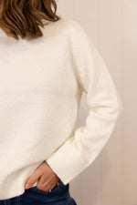 Load image into Gallery viewer, Selah Simple Sweater >> Snow White
