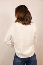Load image into Gallery viewer, Selah Simple Sweater >> Snow White
