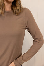 Load image into Gallery viewer, The Stacy Top >> Latte
