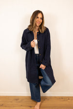 Load image into Gallery viewer, Carmine Button Down Coat
