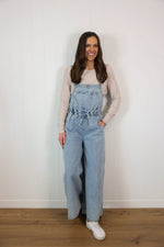 Load image into Gallery viewer, Jenny&#39;s Denim Romper
