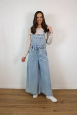 Load image into Gallery viewer, Jenny&#39;s Denim Romper
