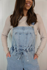 Load image into Gallery viewer, Jenny&#39;s Denim Romper
