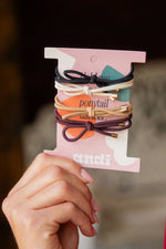 Load image into Gallery viewer, Half Bow Hair Tie 4-Pack
