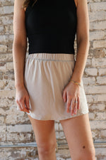 Load image into Gallery viewer, Athleisure Skort &gt;&gt; Taupe
