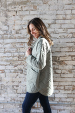 Load image into Gallery viewer, Dani Quilted Jacket &gt;&gt; Lt. Olive
