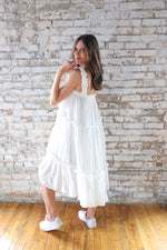 Load image into Gallery viewer, The Galway Dress &gt;&gt; White
