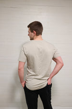 Load image into Gallery viewer, Men&#39;s Grey Ice Tee (One Left - size L)
