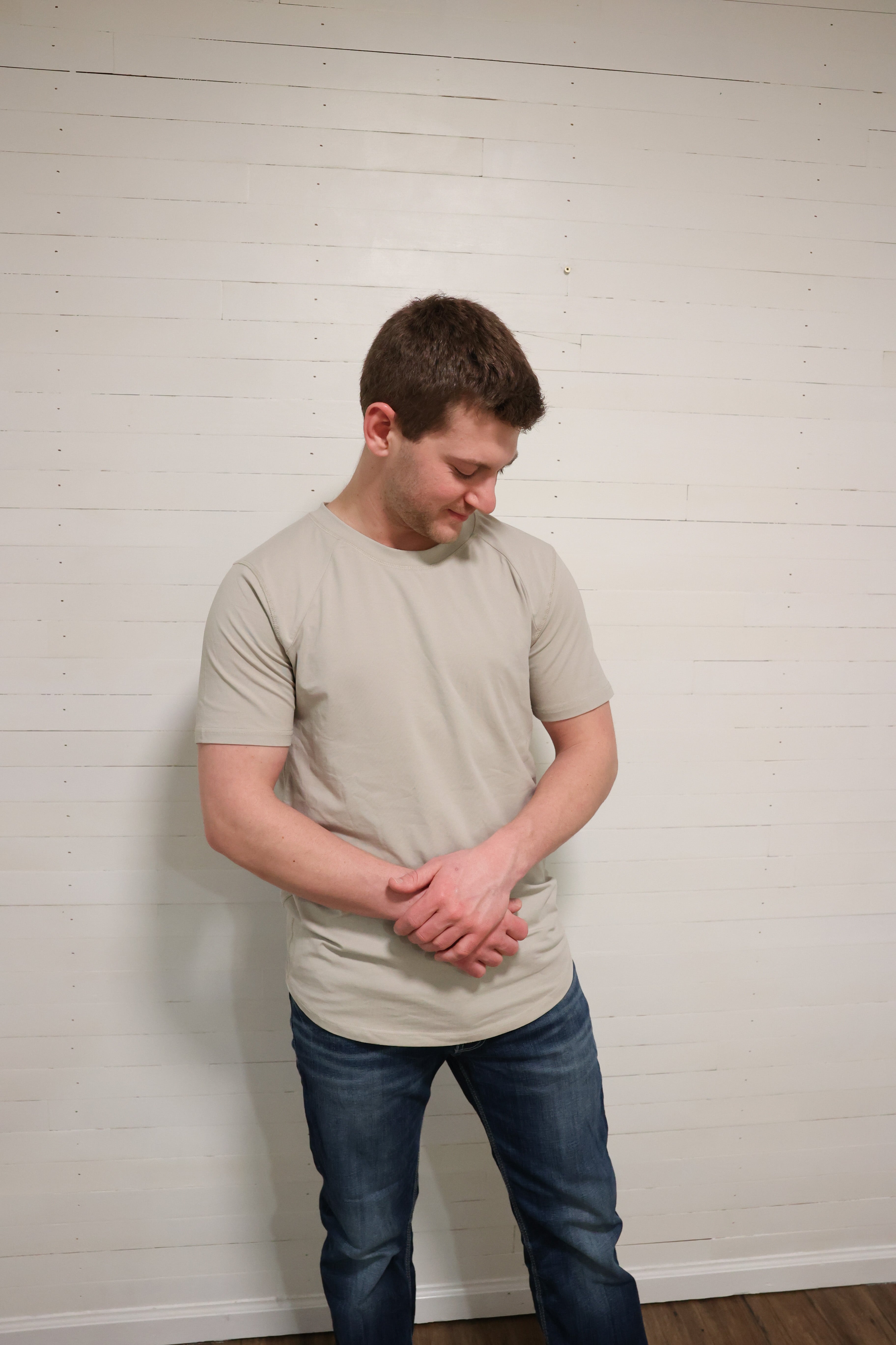 Men's Grey Ice Tee (One Left - size L)