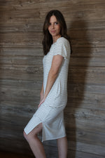 Load image into Gallery viewer, The Bailee Dress &gt;&gt; Stripe (One Left - Size S)

