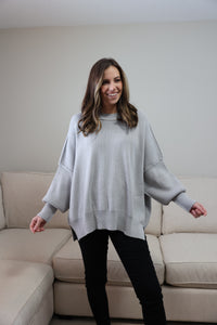 Meridian Sweater >> Grey