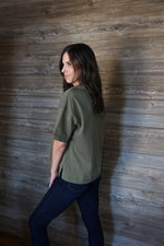 Load image into Gallery viewer, Your Staple Tee &gt;&gt; Olive (Two Left)
