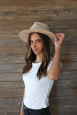 Load image into Gallery viewer, LACK OF COLOR &gt;&gt; Ivory Zulu Fedora
