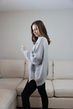 Load image into Gallery viewer, Meridian Sweater &gt;&gt; Grey

