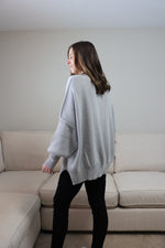 Load image into Gallery viewer, Meridian Sweater &gt;&gt; Grey
