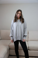 Load image into Gallery viewer, Meridian Sweater &gt;&gt; Grey

